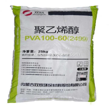 कपड़ा उद्योग के लिए shuangxin PVA2499 100-60